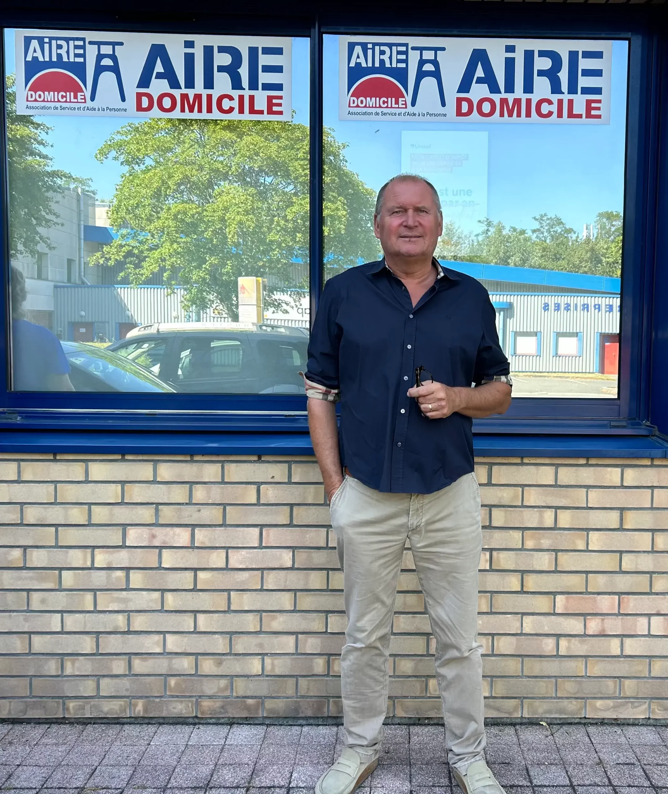 Portrait du president d AIRE DOMICILE